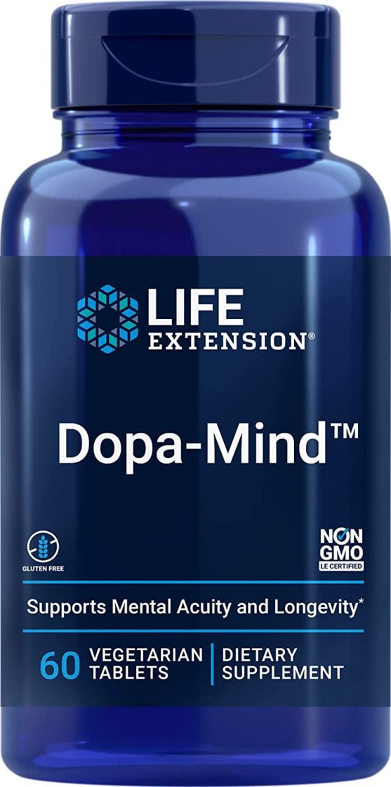 Dopa-Mind™, 60 vegetarian tablets - Life Extension