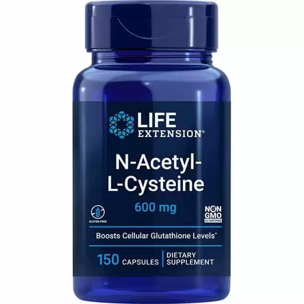 N-Acetyl-L-Cysteine Supplement, 60 capsules - Life Extension