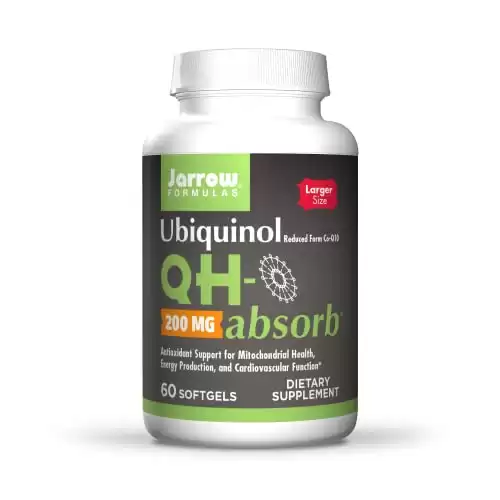Jarrow Formulas QH-absorb 200 mg - High Absorption Co-Q10 - 60 Servings