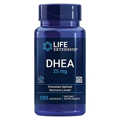 Life Extension DHEA 25 mg – For Optimal Hormone Balance, Immune & Cardiovascular Health and Anti-Aging