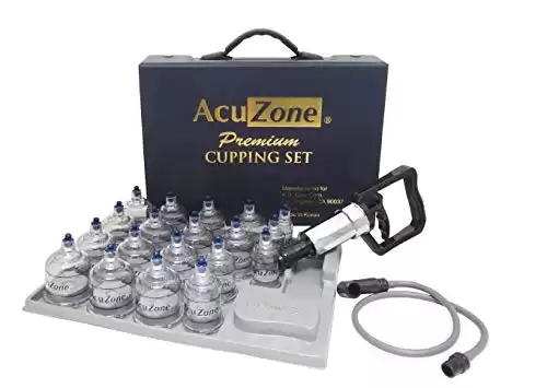 Premium Quality Cupping Set w/ 19 Cups