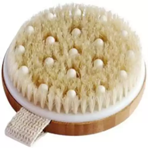 Boar Hair Exfoliating Brush-Dry Brush- Improved Circulation