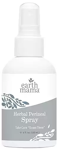 Herbal Perineal Spray by Earth Mama | Safe for Pregnancy and Postpartum, Natural Cooling Spray for After Birth