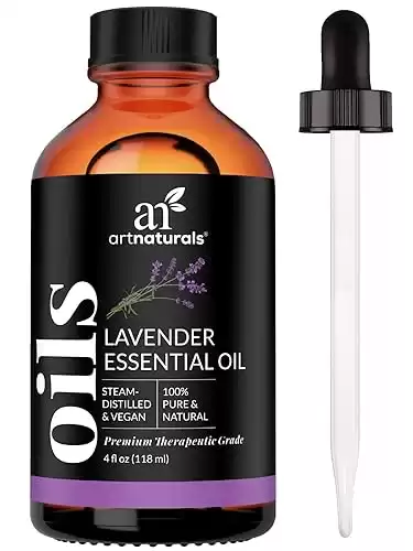 artnaturals 100% Pure Lavender Essential Oil - (4 Fl Oz / 120ml)