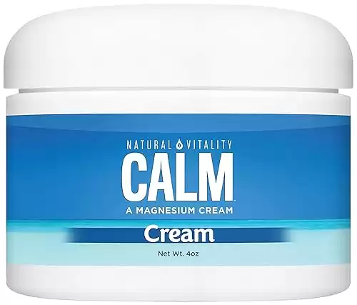 Natural Vitality Cream Natural Calm Magnesium , 4 oz